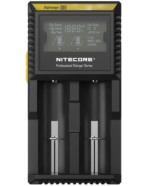 Nitecore D2 charger with AU PLUG ( 2 bay charger )